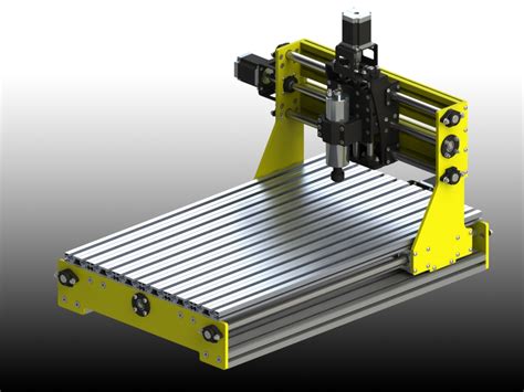 cnc machine design cad|cnc machine solidworks model.